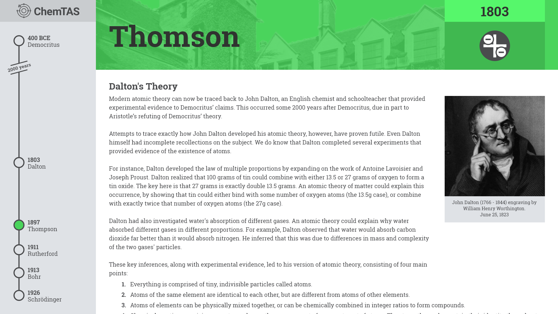 Mockup of Thomson's Article